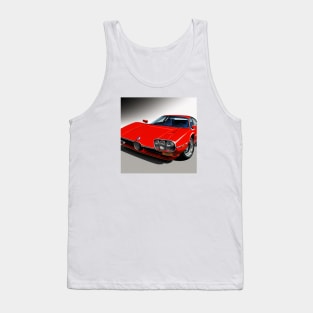 Vintage Retro Classic Sports Car Tank Top